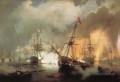 la bataille de navarino 1846 Romantique Ivan Aivazovsky russe